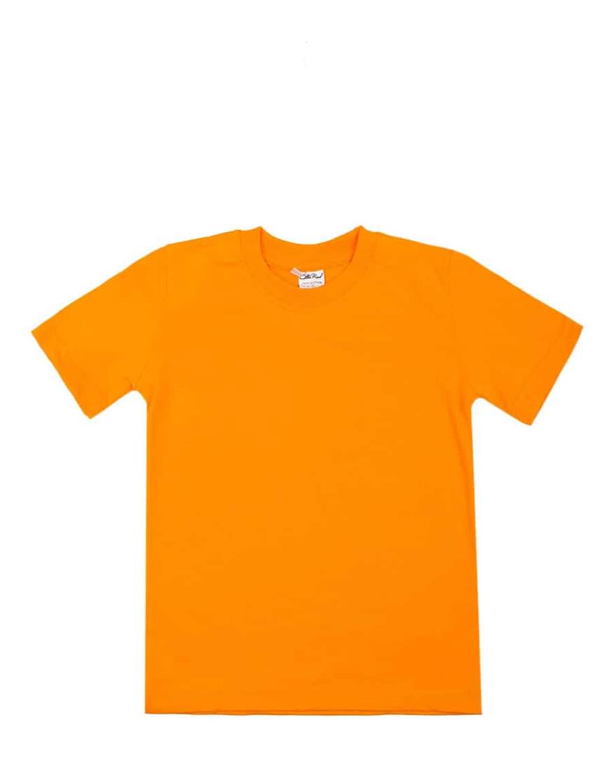 Жёлтая детская футболка оптом