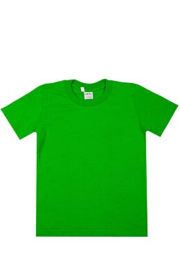 Салатовая детская футболка